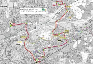Neuer Entwurfsfahrplan der Buslinie 326