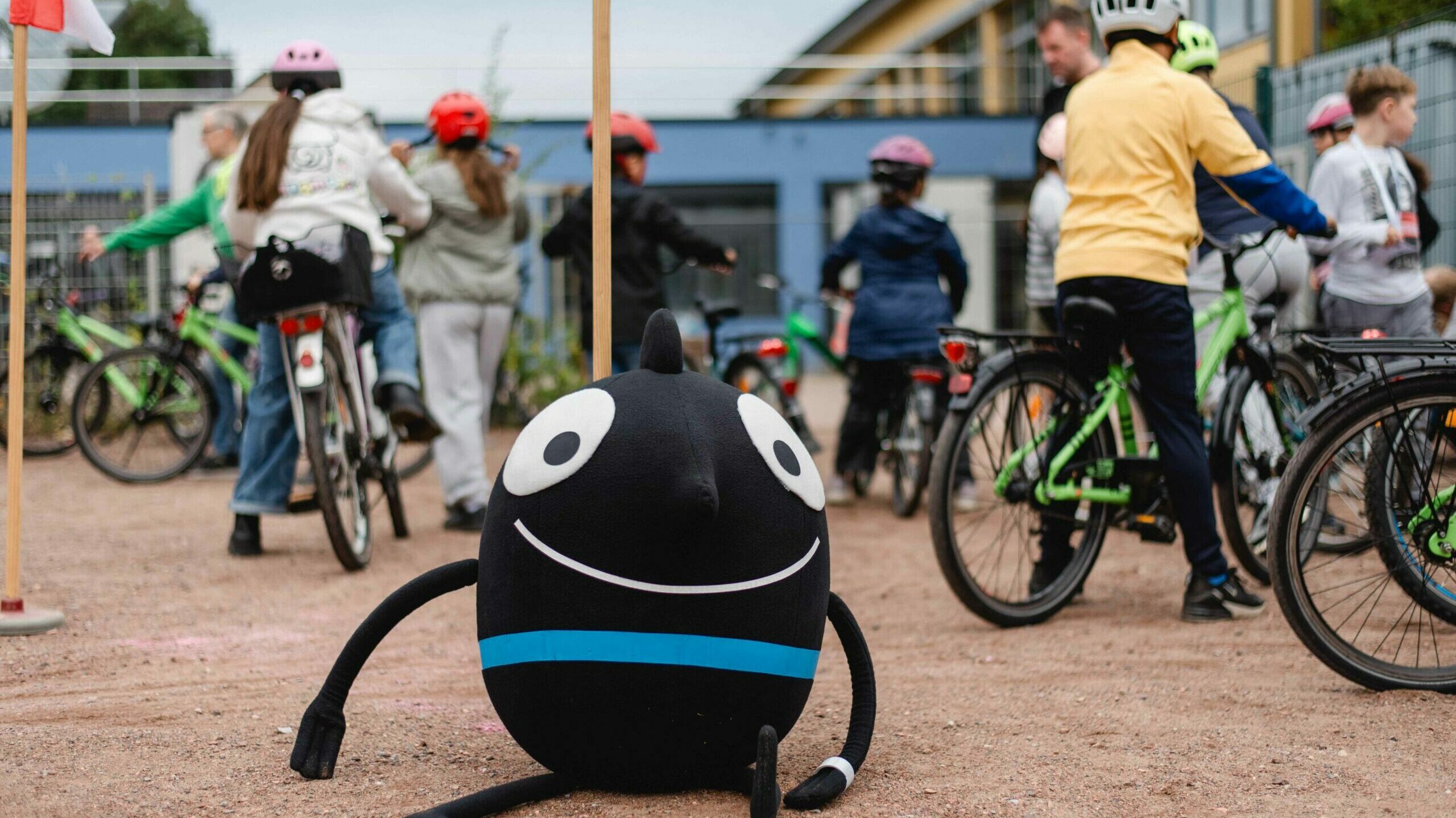 europäische Mobilitätswoche mit dem Maskotchen Edgar