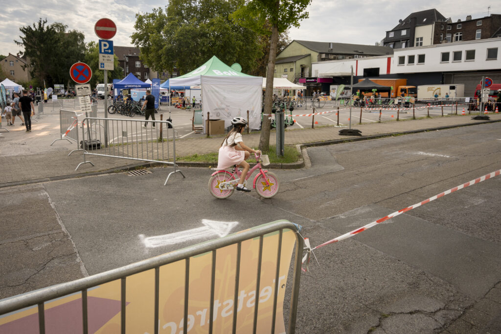 Parcoursfahrt für Kinder