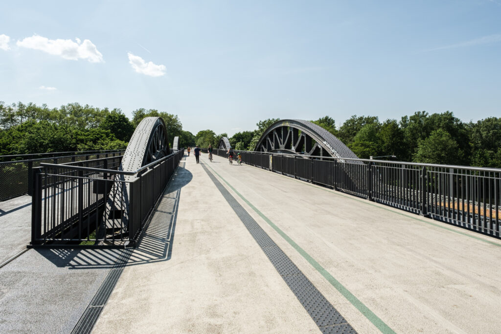 RS1 – Ruhrbrücke im Radschnellweg Ruhr, Fotoquelle: Philipp Böhme