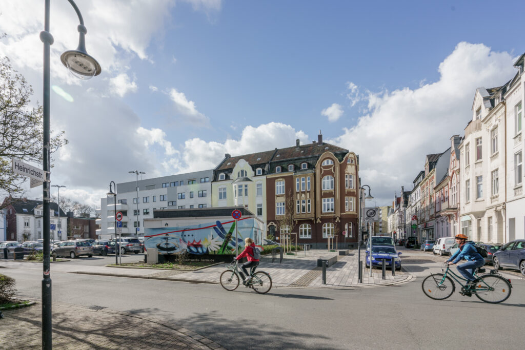Radfahren in Herne, Fotoquelle: Frank Dieper, Stadt Herne