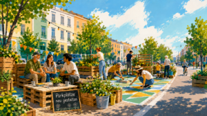 Parkplätze neu gestalten