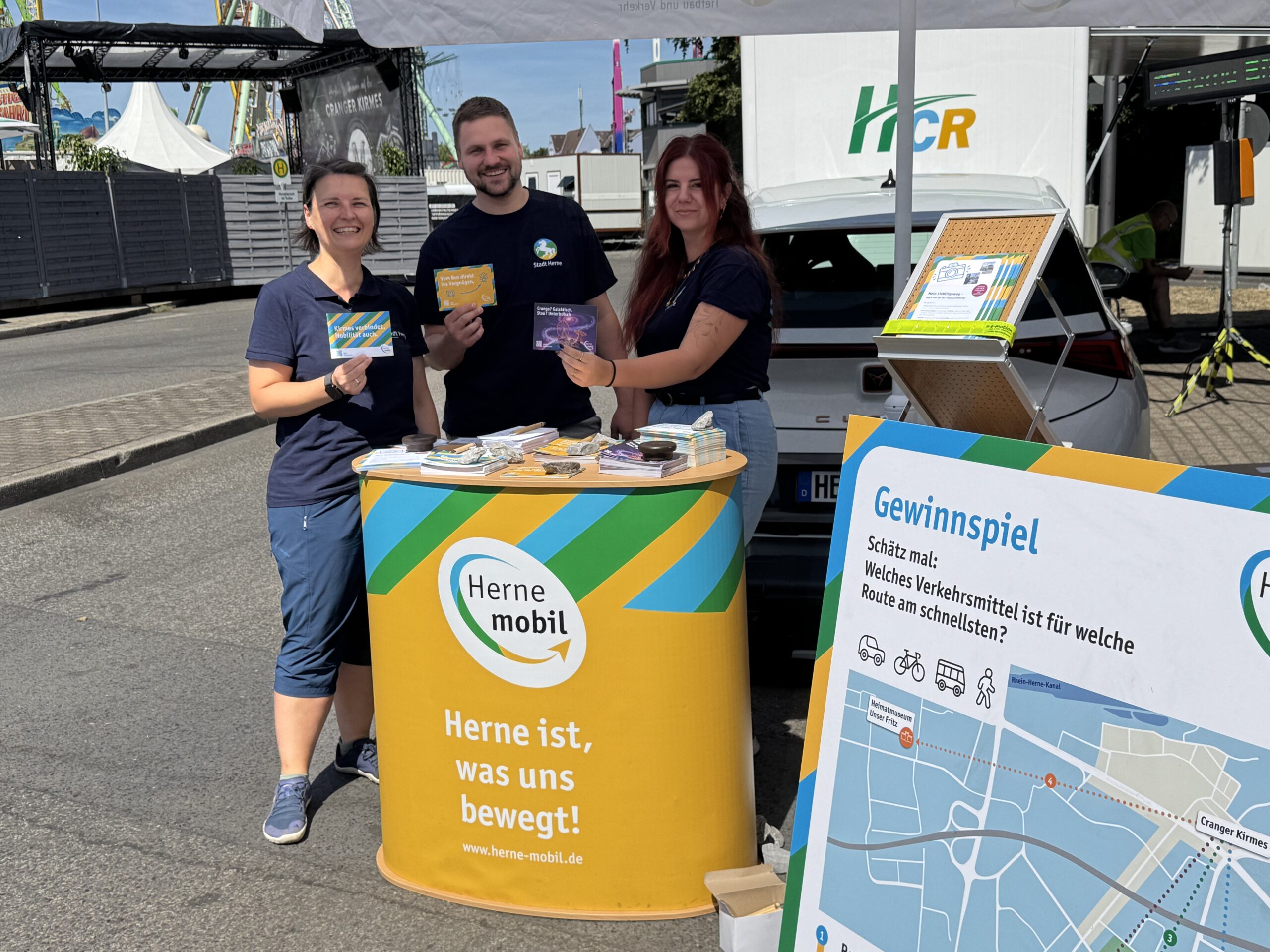 Herne mobil auf der Cranger Kirmes